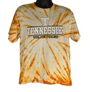 Gildan‎ Tennessee Volunteers Tie Dye T-Shirt Graphic Print Unisex Size L